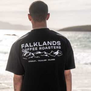 Falklands Coffee Roasters T-Shirt – Black